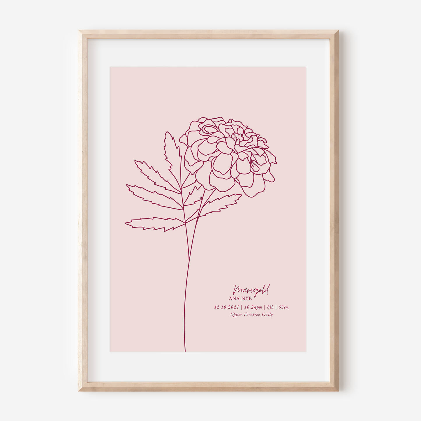 the birth flower (classic)