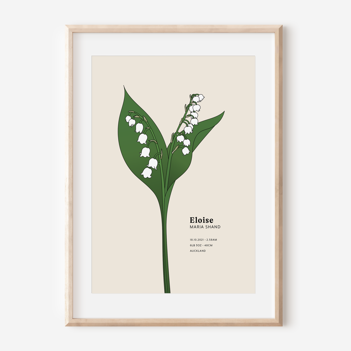 THE BIRTH FLOWER (MODERN)