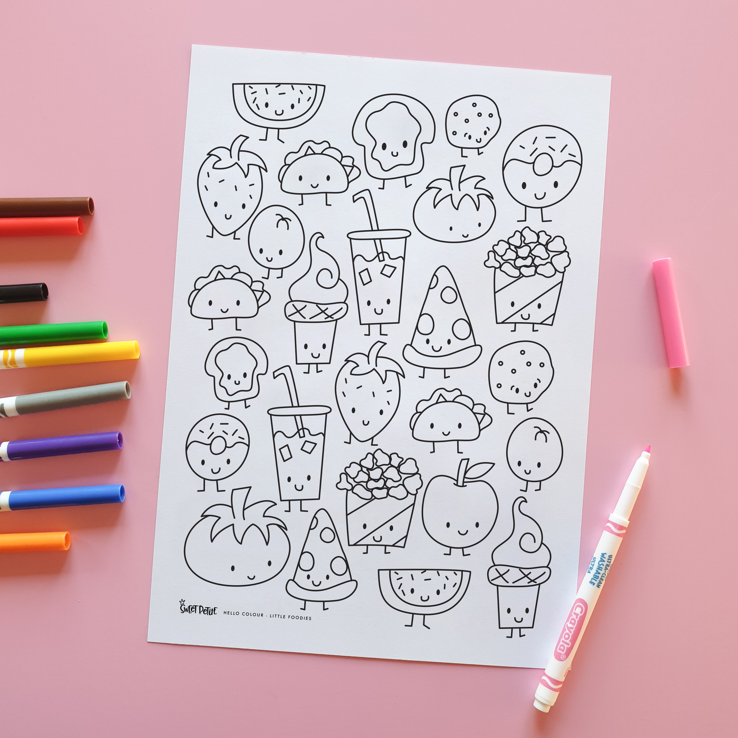 Hello Colour - Little Foodies