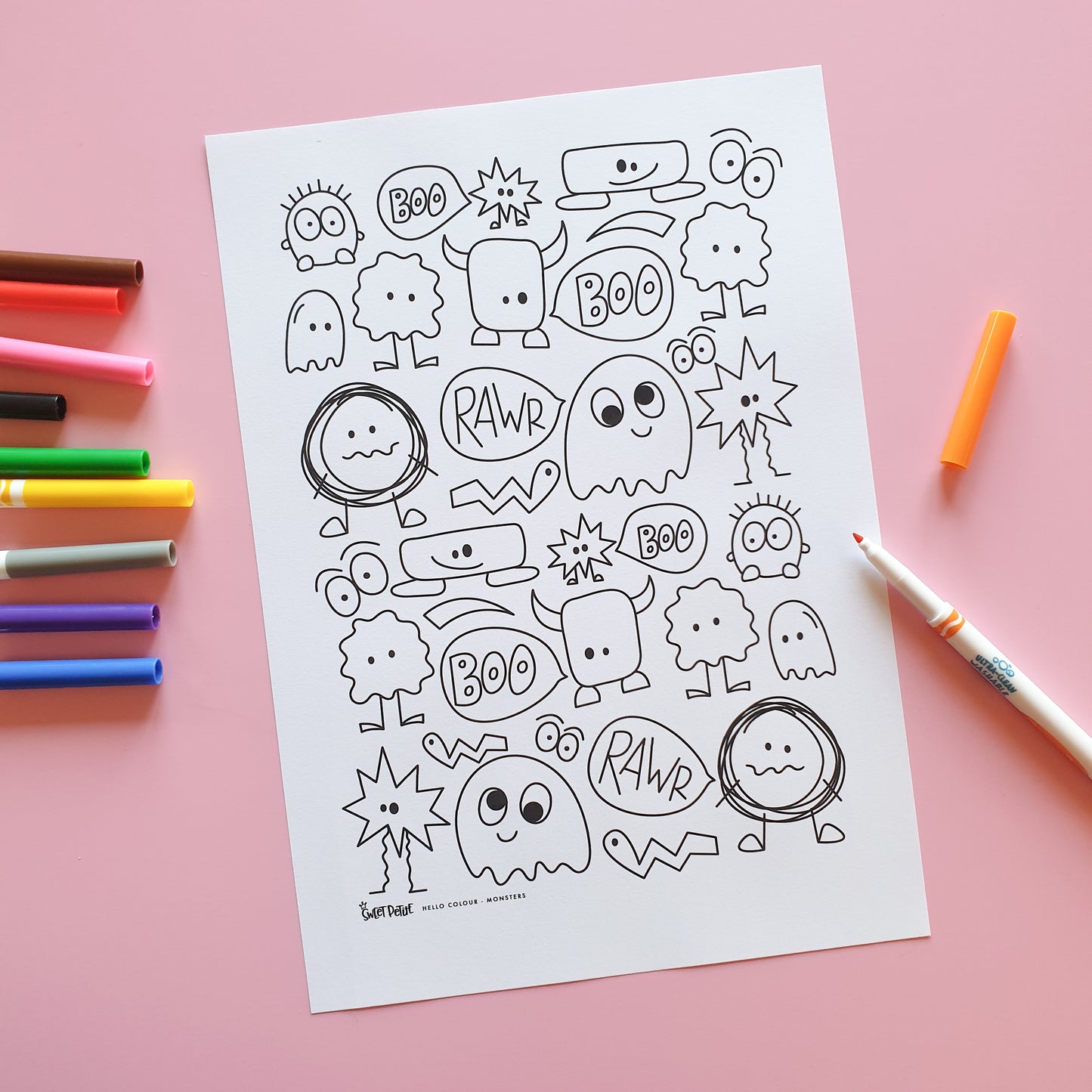 Hello Colour - Monsters