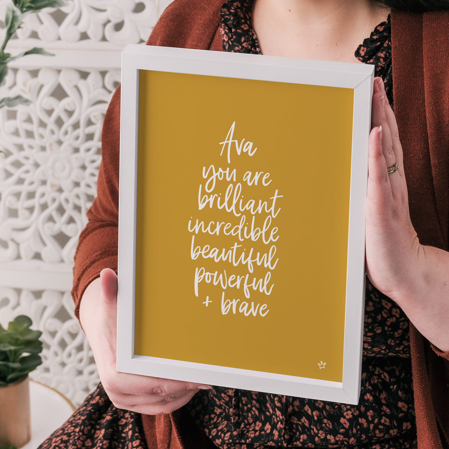 Brave - Lettered