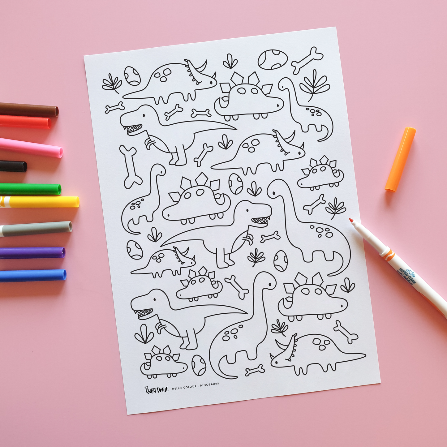 Hello Colour - Dinosaurs