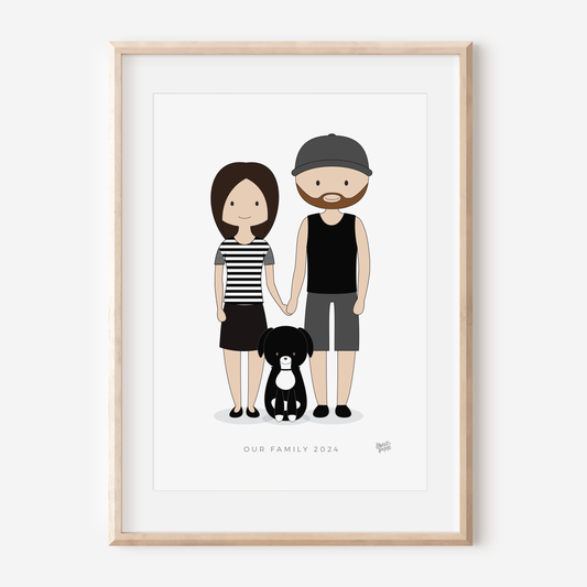 Bespoke Portrait Print