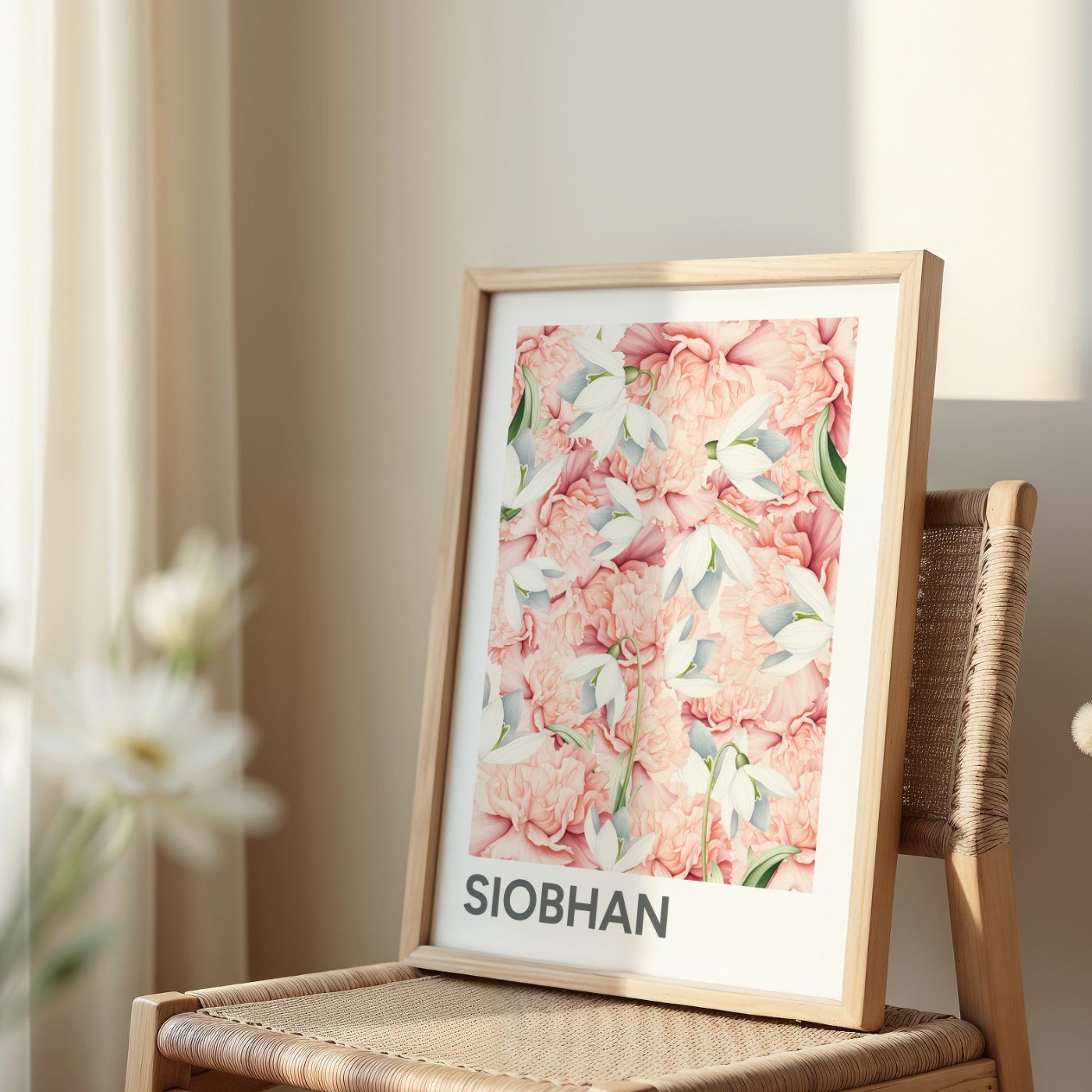 full bloom | name print