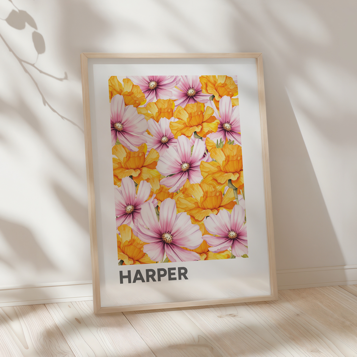 full bloom | name print