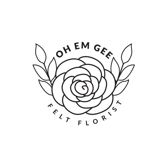Oh Em Gee Logo Designed by Sweet Petite | logo design branding designer