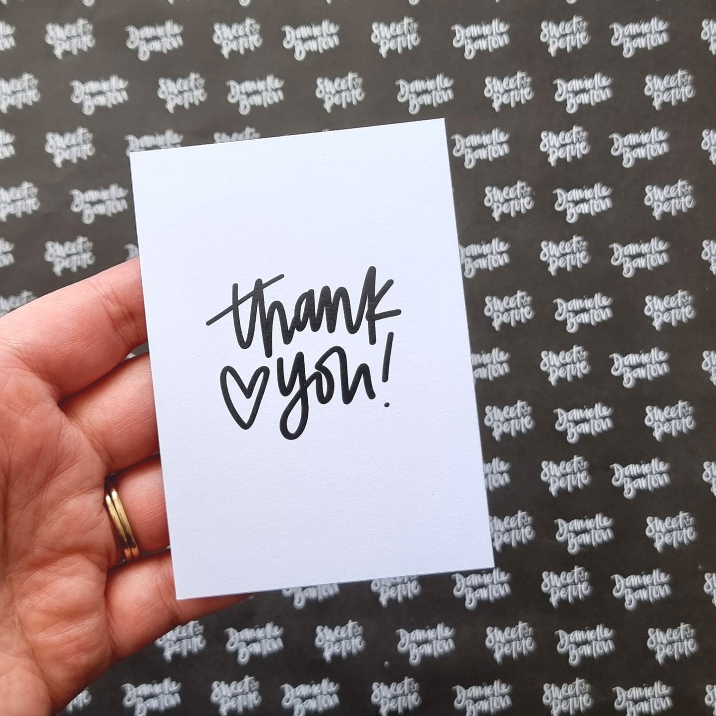 A7 Business Thank You Cards | Thank you! | by Sweet Petite