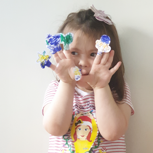 Printable Finger Puppets - Under The Sea